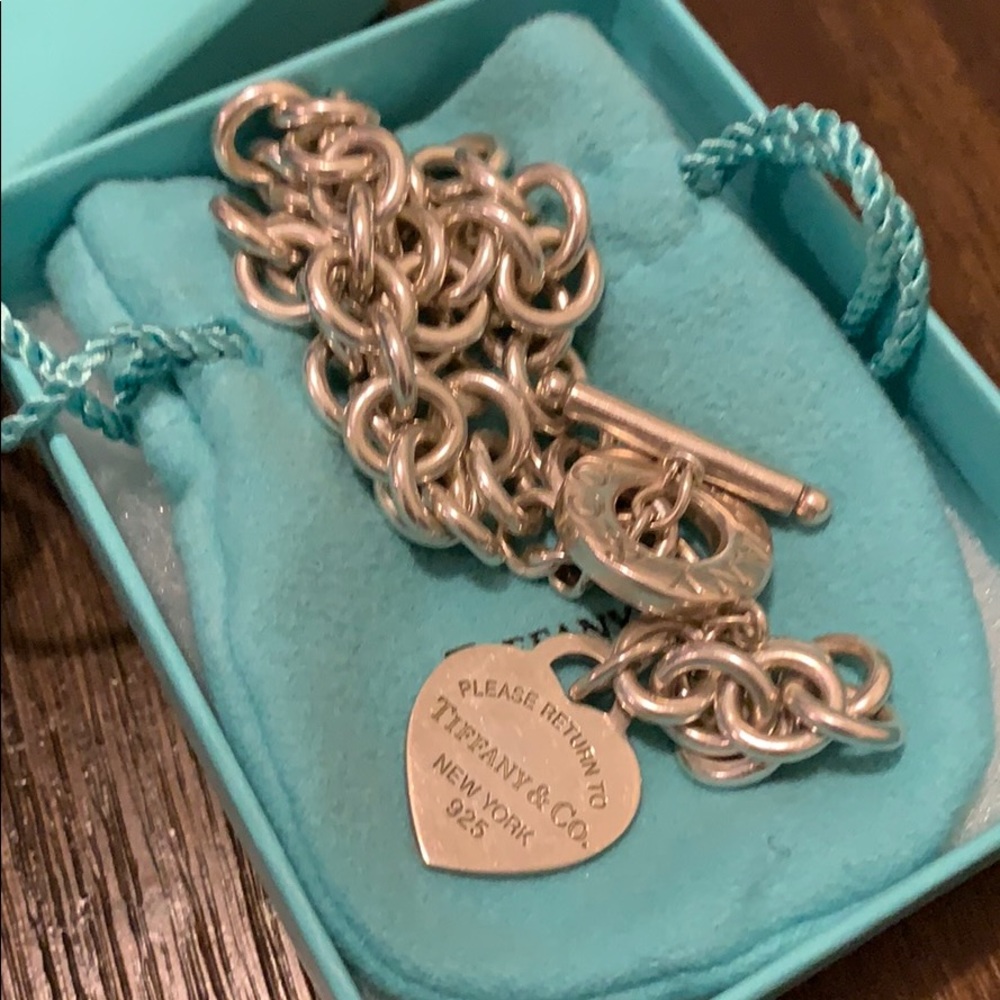 Tiffany Heart Toggle Necklace
